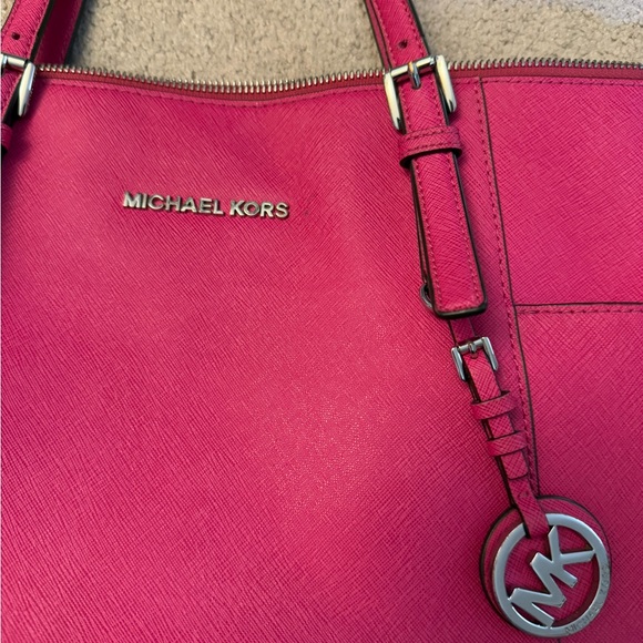 Michael Kors Pink Tote Bag - Picture 2 of 8